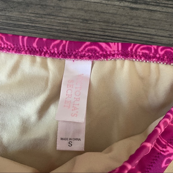 EUC Victorias Secret Boho Print String Triangle Bikini - Picture 7 of 7